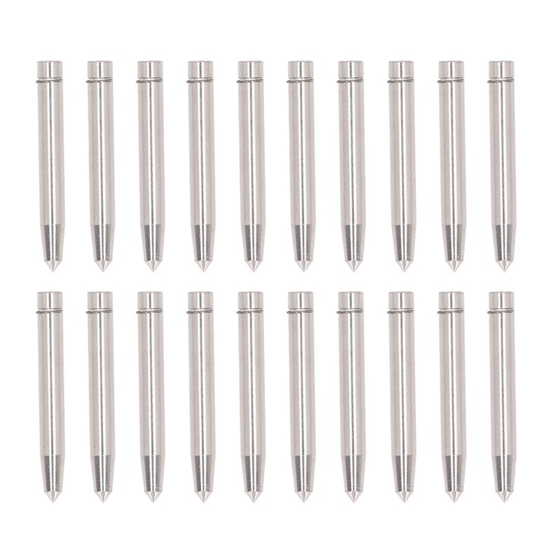 20PCS Center Punch Replacement Bits Alloy Steel Hole Punch Heads
