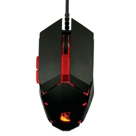 Konix Drakkar Berserker Kabelmaus für Desktop-PC-Gaming - 7 Tasten - USB-Anschluss - 4-farbige LED-Hintergrundbeleuchtung