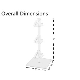 Marketing Holders 3 Tier Sunglasses Display Clear Warehouses Countertop Eyeglasses Acrylic Spectacles Safety Glass Labs Stand