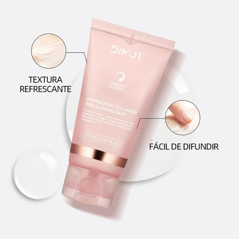 Mascarilla Facial De Colageno Wrapping Mask Nocturna 75ml Tipo de
