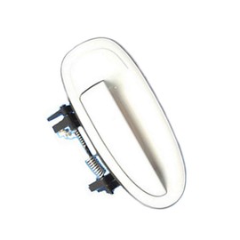 ADVANCE IGNITION Rear Left Outer Exterior Outside Door Handle Compatible with Toyota 1995-1999 Avalon 040 White 1995 1996 1997 1998 1999