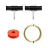 QWORK Car Windscreen Removal Tool with Window Glass Cutting Wire