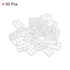 PATIKIL 5/8 Pulgadas Triple Deslizamiento Hebillas, 50 Paquetes Correas Cierre