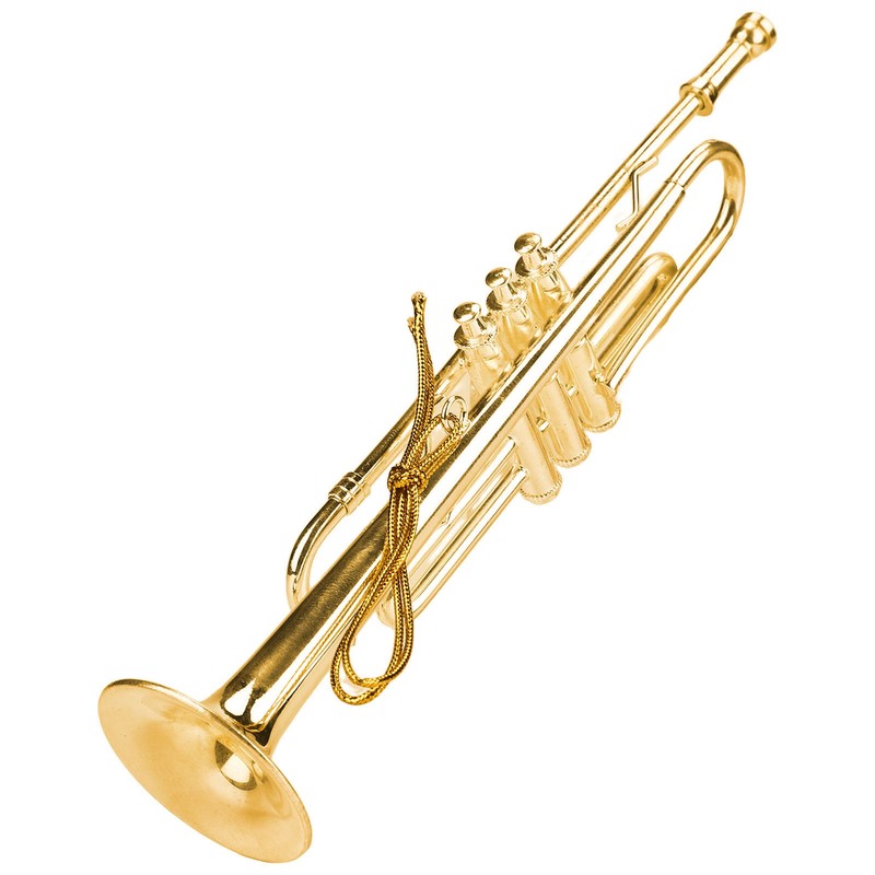 Miniature Trumpet Model High Simulation Mini Musical Instrument for Home