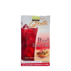 Glutalipo Gold Series Signature Mix Drinks (1 Box, Signature Red Tea)