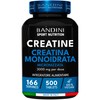 Bandini® Micronized Creatine Monohydrate MERCURIO Free 500 Tablets of 3000mg