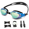 Nearsighted Swim Goggles, Shortsighted Optical Swimming Goggles No Leaking Anti