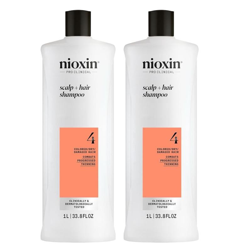 NIOXIN System 4 Cleanser 33.8oz - QTY: 2PCS