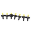 Nunafey Portable Compact Inline Dripper, 50 pcs, Pressure Compensating, 4L/H,