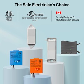 Levven Wireless Light Switch (UL & ETL Listed), On/Off and Dimming Light Almond Decora-Style Switch - Requires Levven Power Controller