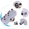 3-Way Airbrush Air Hose Splitter Adjust Air Regulation Valve Knob