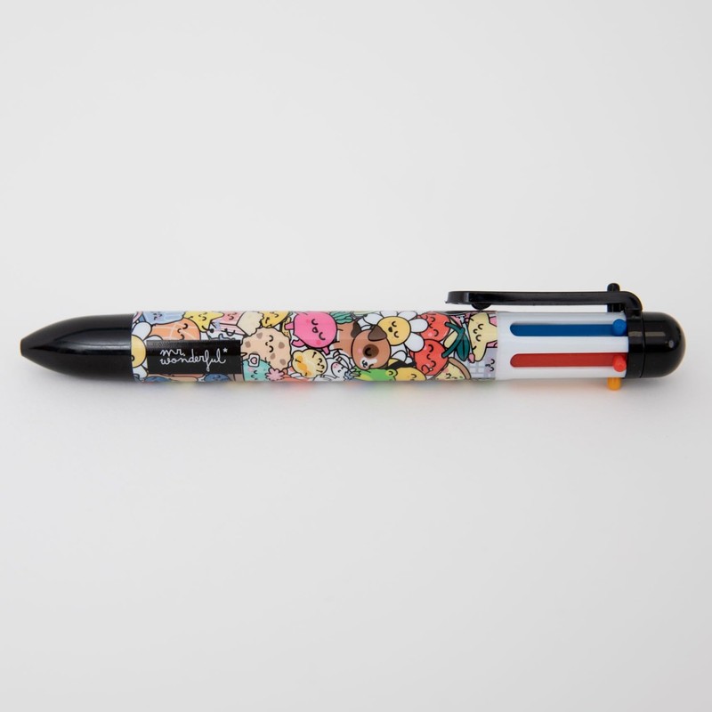 Mr. Wonderful - Penna multicolor - Personaggi Mr. Wonderful