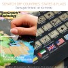 Travelization Scratch Off Map of The World with Flags -