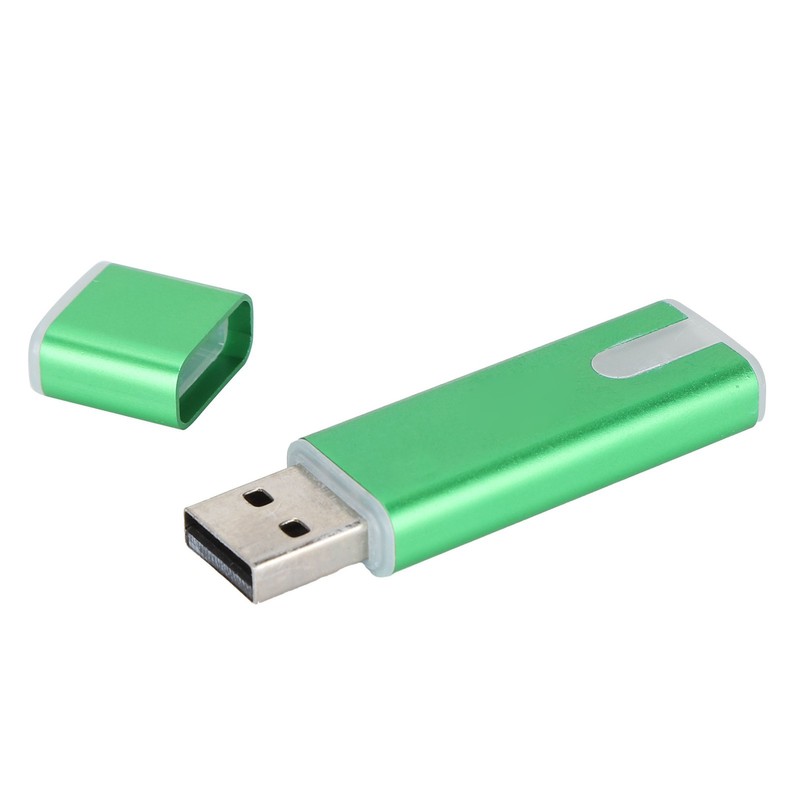 Flash Drive Portable Green U Disk Large Storage Stick with