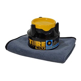 ADVANTUSE Wax Sets (Soft 99 Black Tyre Wax 170 g + Cloth)