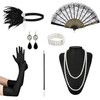 Lukovee Diadema Gatsby de Años 20 para Mujer, Accesorios de