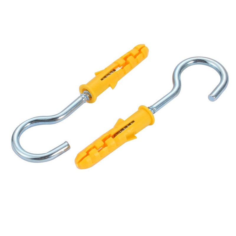 uxcell 5pcs 8mmx40mm Self Drilling Drywall Anchor with 18.5mm Inner