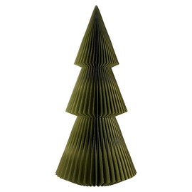 Santa Barbara Design Studio Modern Christmas Decorations Honeycomb Paper Christmas Tree Decoration, 36" Tall, Balsam Fir - Green