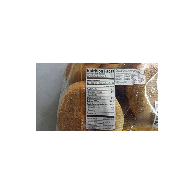 Amoroso's 8-Pack Kaiser Rolls - 3 Packages