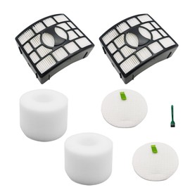 EZ SPARES Compatible with Shark NV770 NV771 UV700 DuoClean Lift-Away Speed,DuoClean with Zero-M Self-Cleaning Brushroll Lift-Away Upright Vacuum Filter,Compare to XFF600 XHF600