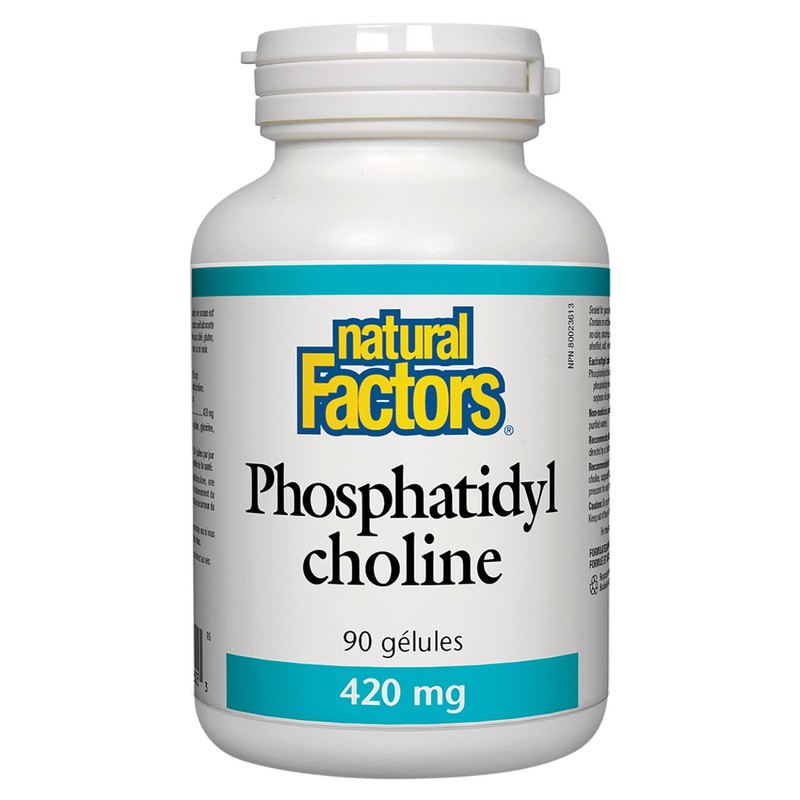 Natural Factors Natural Factors - Phosphatidyl Choline 420mg, 90 Softgels