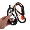 Gatuida Horn Wiring Harness Kit Weather Resistant Relay Splitter for