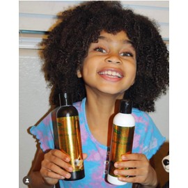 J'Organic Solutions Biotin Stimulating Hair Conditioner for Kids - Promotes Thicker, Fuller Hair, Nourishing and Growth Enhancing, Argan Oil Scent, 8 oz