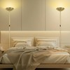 Stepless Dimmable Floor Lamp,30W 3000LM Super Bright LED Torchiere Floor