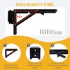 CHZHWFDC E Track Shelf Bracket - Durable Hinged Collapsible Table