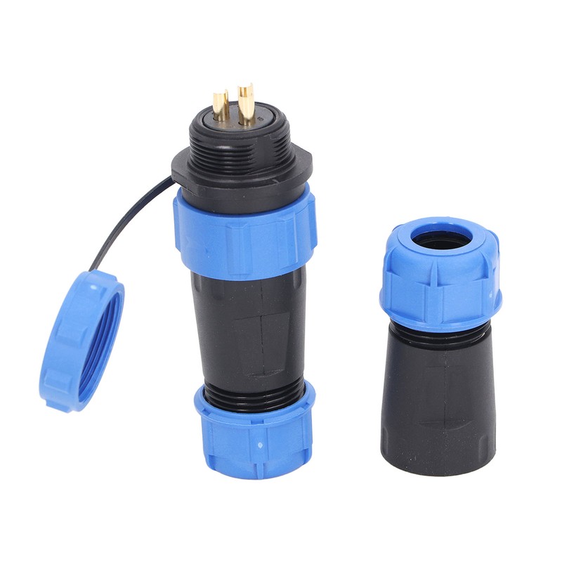 3PCS SP21 3 Pin Aviation Plug Socket IP68 Waterproof Sealing
