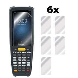 IPG Compatible with Zebra MC 2200-2700 Mobile Computer Handheld Screen Protector 6 UNITS Invisible Guard Free Lifetime Replacement HD Clear Bubble Free screen protection