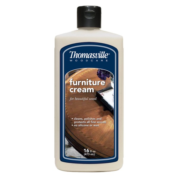 Thomasville Furniture Cream - Multisurface Wood Cleaner And Polish Furniture Quick Shine Restorer Kitchen Cabinets Surface House Cleaning Supplies