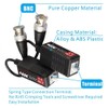 TECHGEAR 2x 8MP / 4K CCTV Passive Video Balun BNC