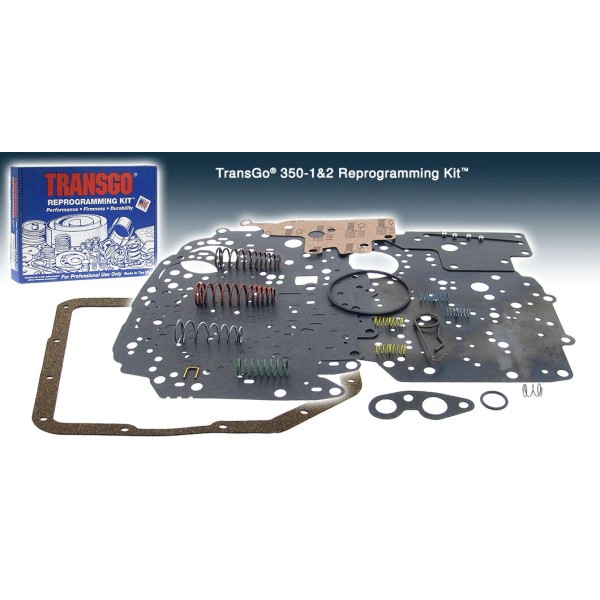 TransGo Reprogramming Kit 350-1&2 Fits 250, 350 Non-lockup 1969-86