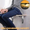 Heavy Duty 2 Pcs 90 Degree L Shaped Floating Wall