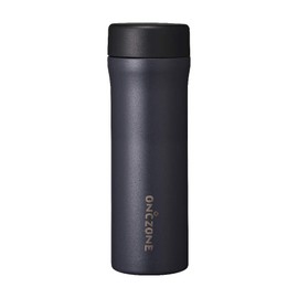 Doshisha ON°C ZONE Sub-zero Water Bottle, 18.8 fl oz (555 ml), Black