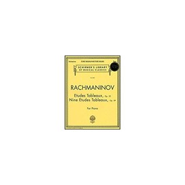 Sergei Rachmaninov Etudes Tableaux Op.33 And Nine Etudes Tableaux: Schirmer Library of Classics Volume 2002 Piano Solo (Schirmer's Library of Musical Classics)
