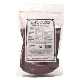 Maine Coast Sea Vegetables Organic Dulse Powder | Seaweed | Good Source of Iodine & Essential Minerals | Harvested from North Atlantic | Perfect for Cooking & Seasoning | 1 lb / 454g