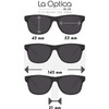 La Optica B.L.M. UV400 CAT 3 CE Unisex Sunglasses, Set