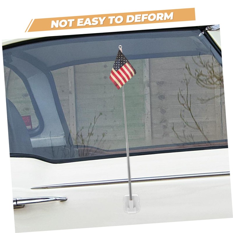 CAXUSD Magnetic Flag Pole Holder for Car Flag Base for