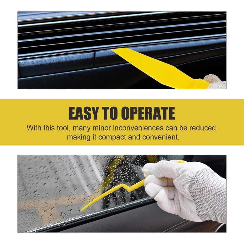 Anyhut 2 PCS Window Tint Tools, Good Toughness Windshield Squeegees,