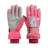 Kids Winter Gloves Waterproof Snow Ski Gloves Cartoon Windproof Warm