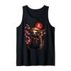 Fox Kitsune Samurai Japanese Aesthetic Warrior Tank Top