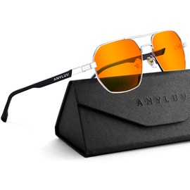 ANYLUV Blue Light Glasses for Woman/Men, Blue Light Blocking Glasses Women Computer Gaming Glasses for Eye Protection