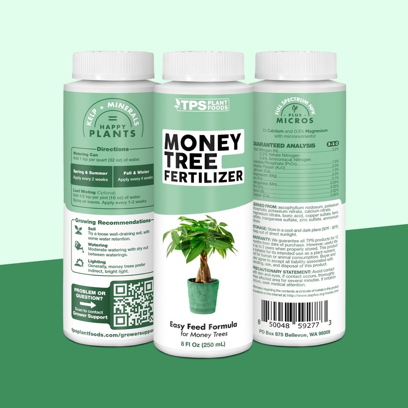 Money Tree Fertilizer for Money Trees and All Pachira Plants,
