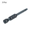 HARFINGTON 3pcs T15 Torx Screwdriver Bit 1/4" Hex Shank 2"