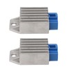 2PCs Golf Cart Voltage Regulartor 12V JF2‑81910‑01‑00 Replacement for G8