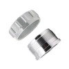 VideoPUP 2inch Aluminium Alloy Oil Fuel Tank Cap,Silver Weld On