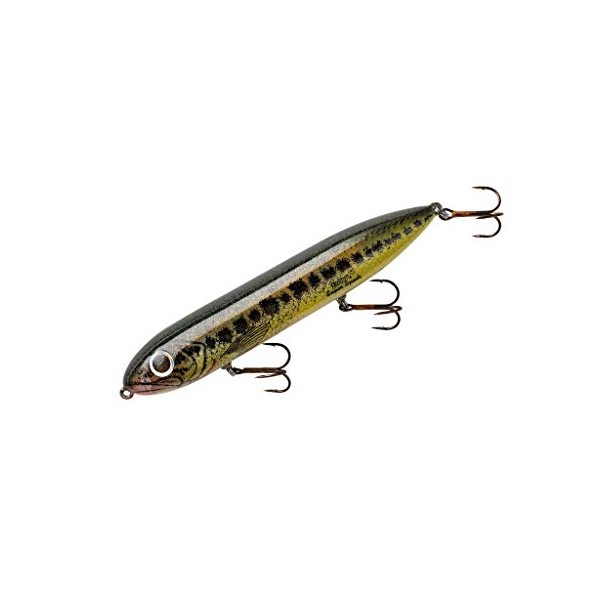Heddon Super Spook Topwater Fishing Lure for Saltwater and Freshwater, Florida Bass, Super Spook Jr (1/2 oz)