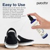 PURA D'OR Organic Shoe & Foot Odor Eliminator Spray (8oz)